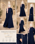 Abaya Grâce Marine