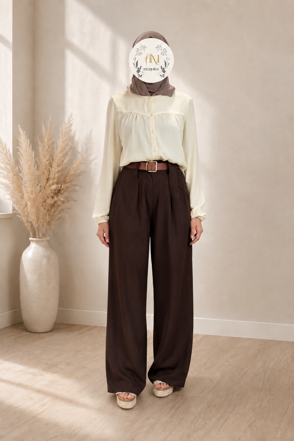 Pantalon Palazzo