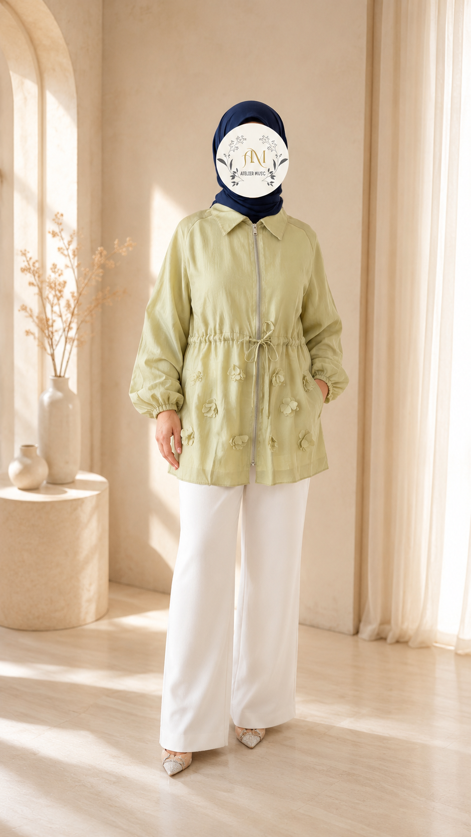 Flower blouse/jacket