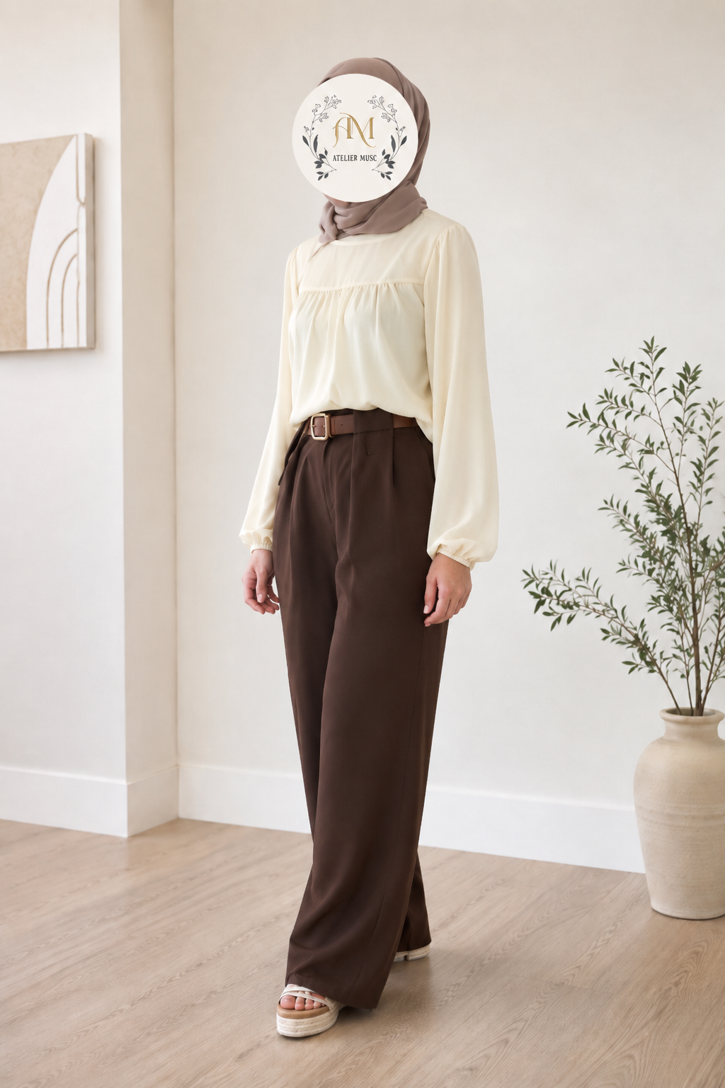 Pantalon Palazzo