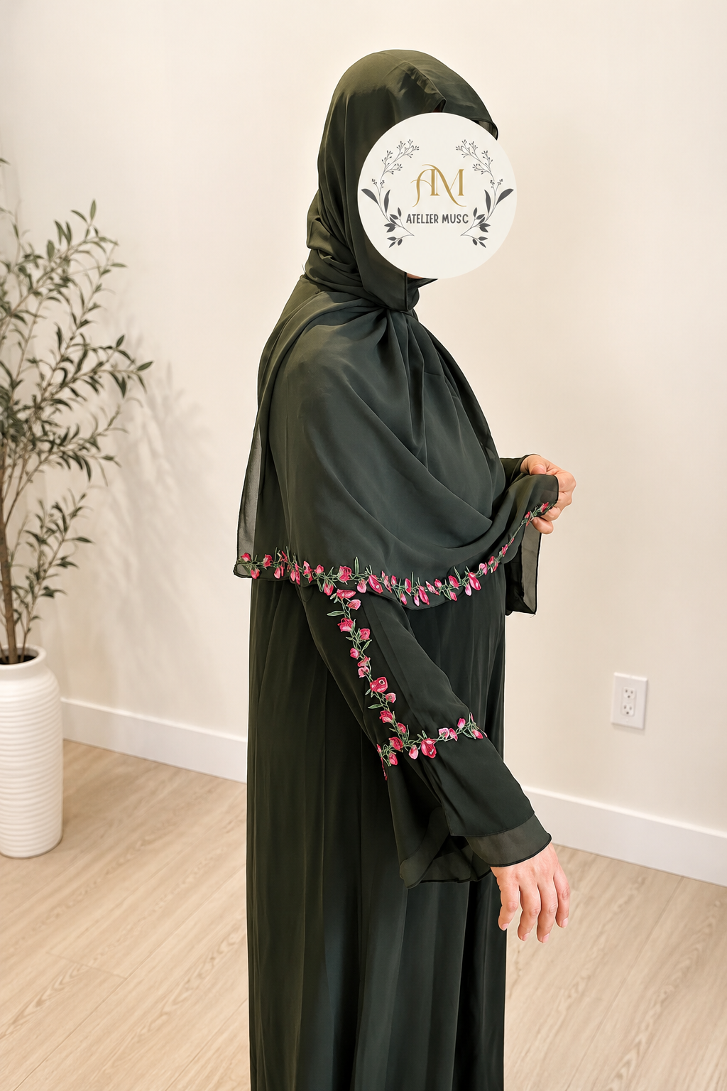 Flower Abaya