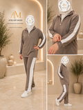 Modest Sport Chic Two-Piece Set