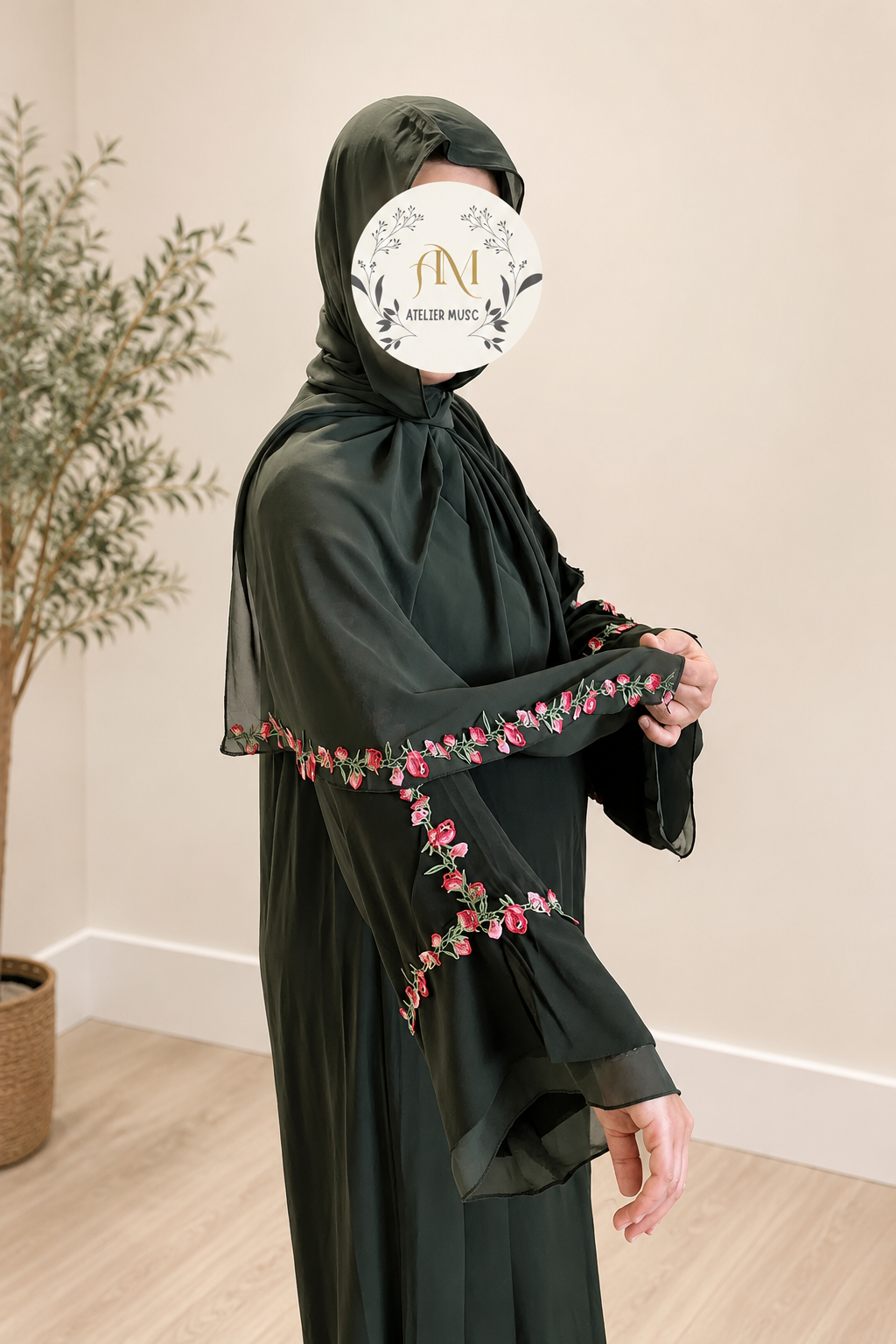 Flower Abaya