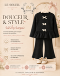 Bow Detail Girls’ Set