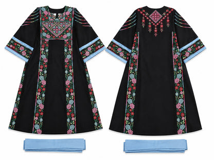 Black Floral Dress