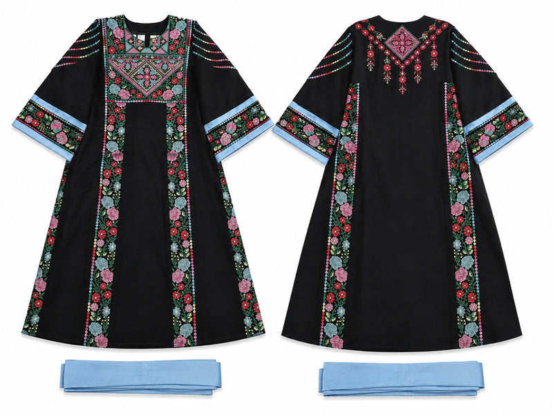 Black Floral Dress