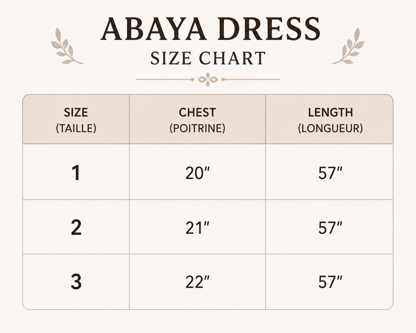 Flower Abaya