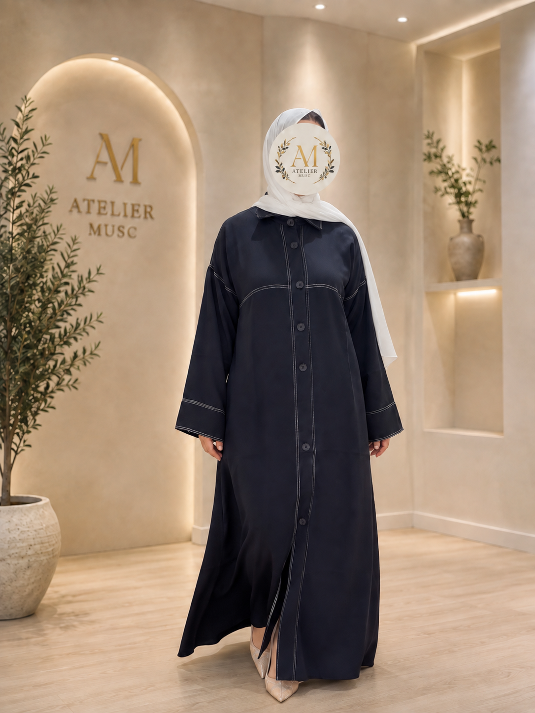 Midnight Flow Abaya