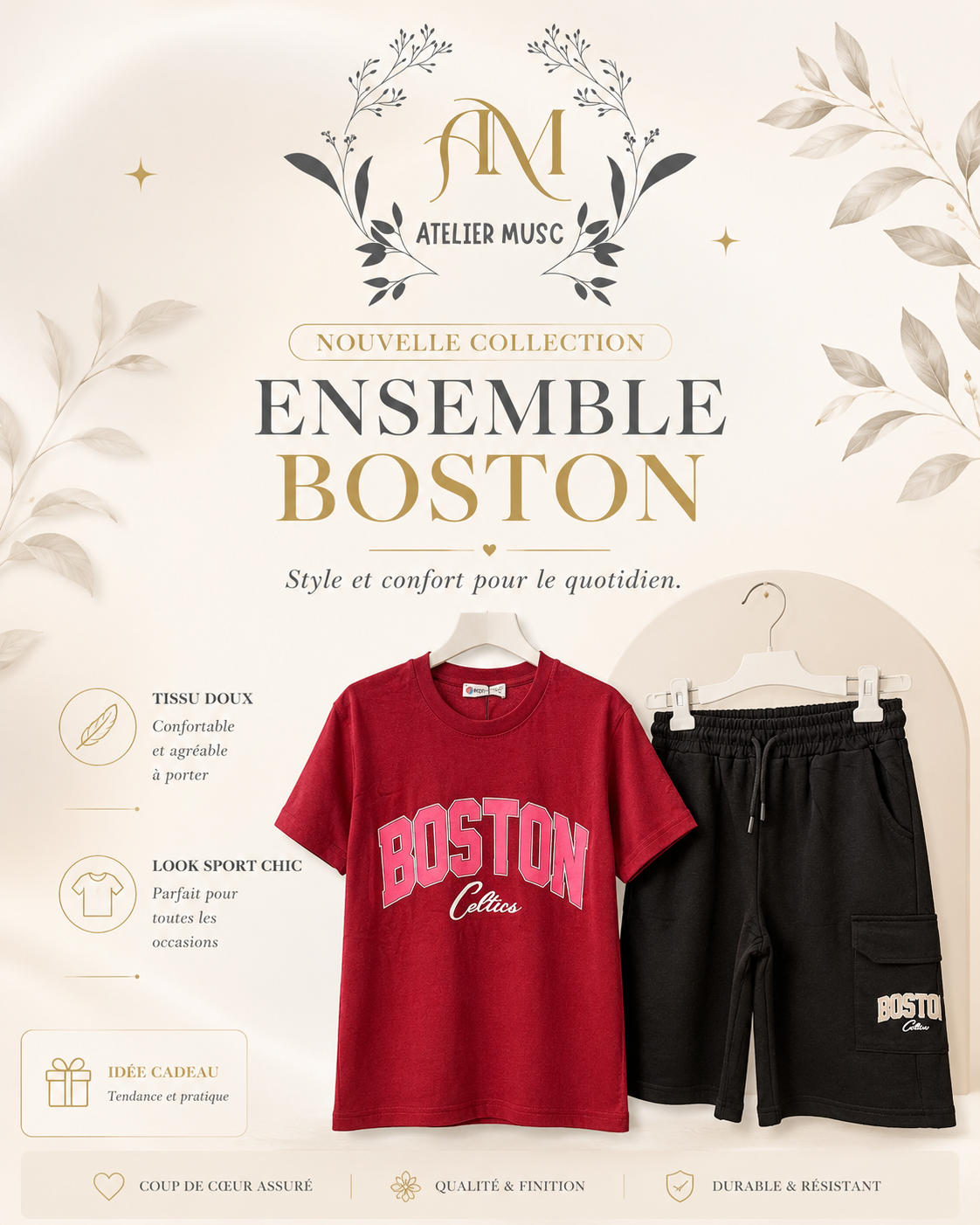Boston Short set