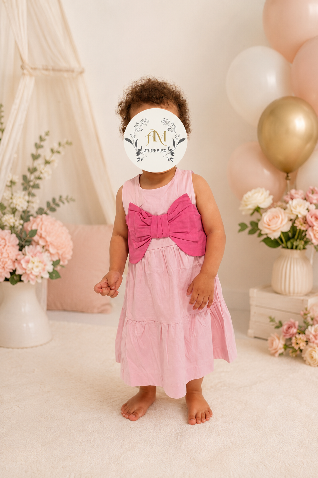 Rosalie Bow Dress
